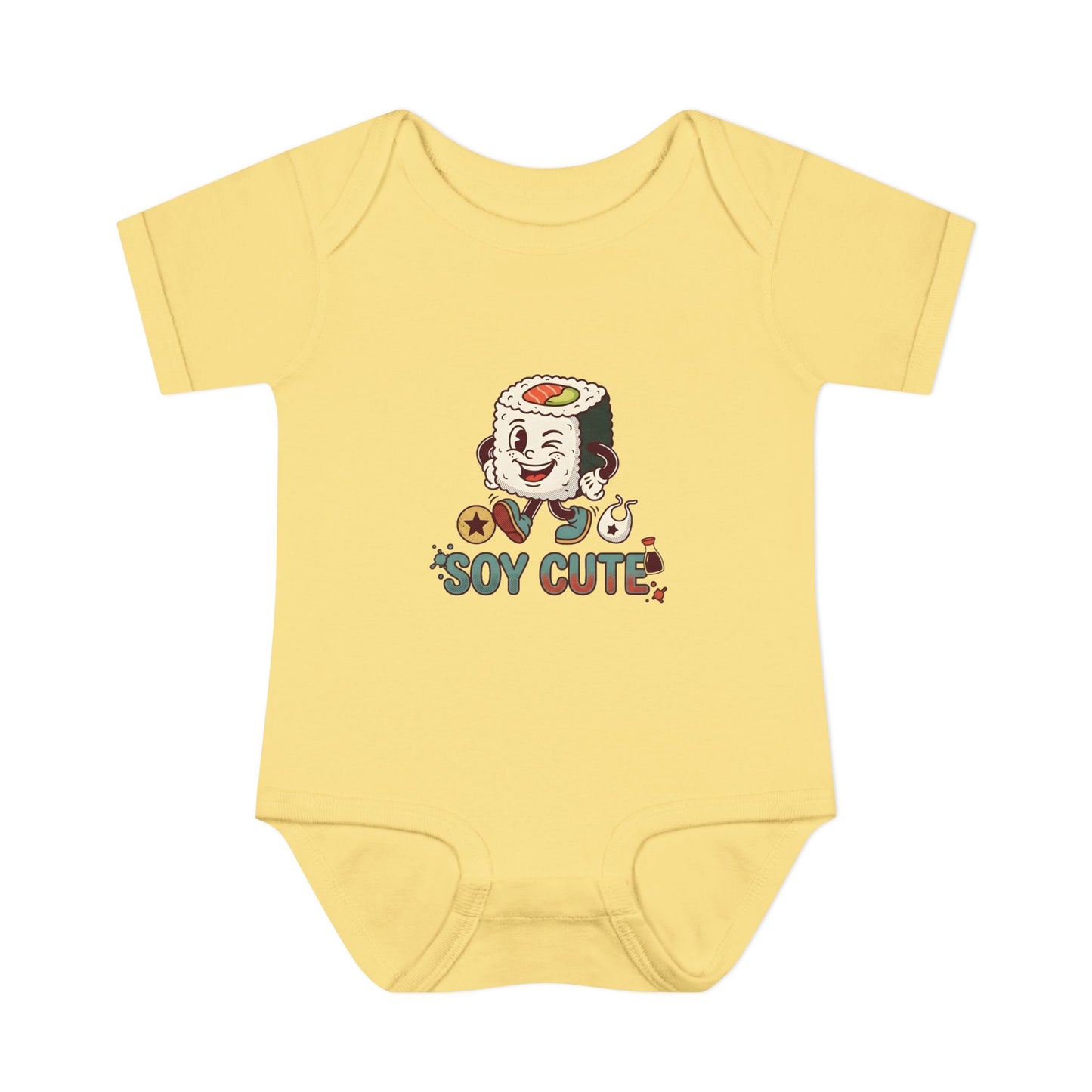 A premium Baby Bodysuit featuring a retro baby mascot in a 1930s rubber-hose style. This bodysuit body is part of an honest baby clothing line, available as a black bodysuit, orange bodysuit, or baby boy bodysuit. Perfect for baby boys bodysuits enthusiasts or those seeking a 1yrs baby girl bodysuit and baby girl princess bodysuits. Whether you're searching for baby clothes near me, bodysuits infant essentials, or a unique newborn dress christmas alternative, this high-end streetwear piece stands out.
