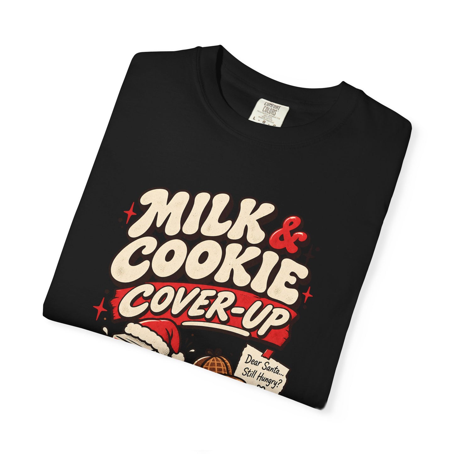 Milk Cookie Cover-Up  Retro Christmas T Shirt | Yum Stitch