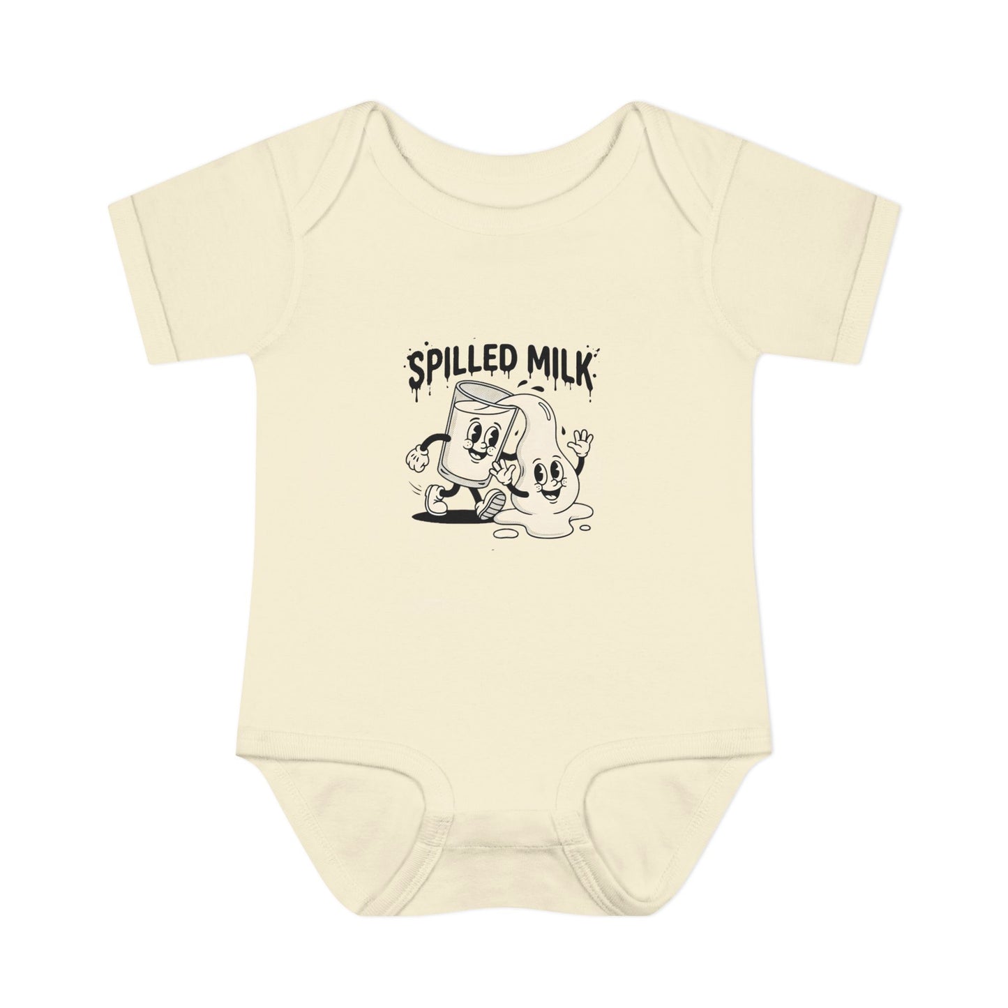 A premium Baby Bodysuit featuring a retro baby mascot in a 1930s rubber-hose style. This bodysuit body is part of an honest baby clothing line, available as a black bodysuit, orange bodysuit, or baby boy bodysuit. Perfect for baby boys bodysuits enthusiasts or those seeking a 1yrs baby girl bodysuit and baby girl princess bodysuits. Whether you're searching for baby clothes near me, bodysuits infant essentials, or a unique newborn dress christmas alternative, this high-end streetwear piece stands out.
