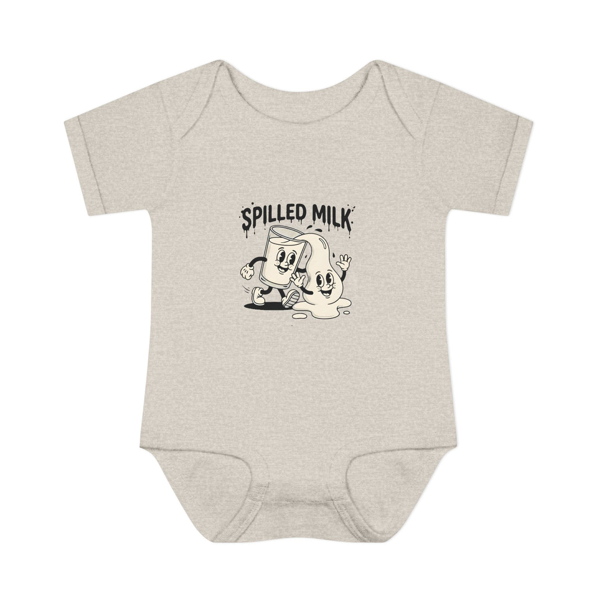 A premium Baby Bodysuit featuring a retro baby mascot in a 1930s rubber-hose style. This bodysuit body is part of an honest baby clothing line, available as a black bodysuit, orange bodysuit, or baby boy bodysuit. Perfect for baby boys bodysuits enthusiasts or those seeking a 1yrs baby girl bodysuit and baby girl princess bodysuits. Whether you're searching for baby clothes near me, bodysuits infant essentials, or a unique newborn dress christmas alternative, this high-end streetwear piece stands out.