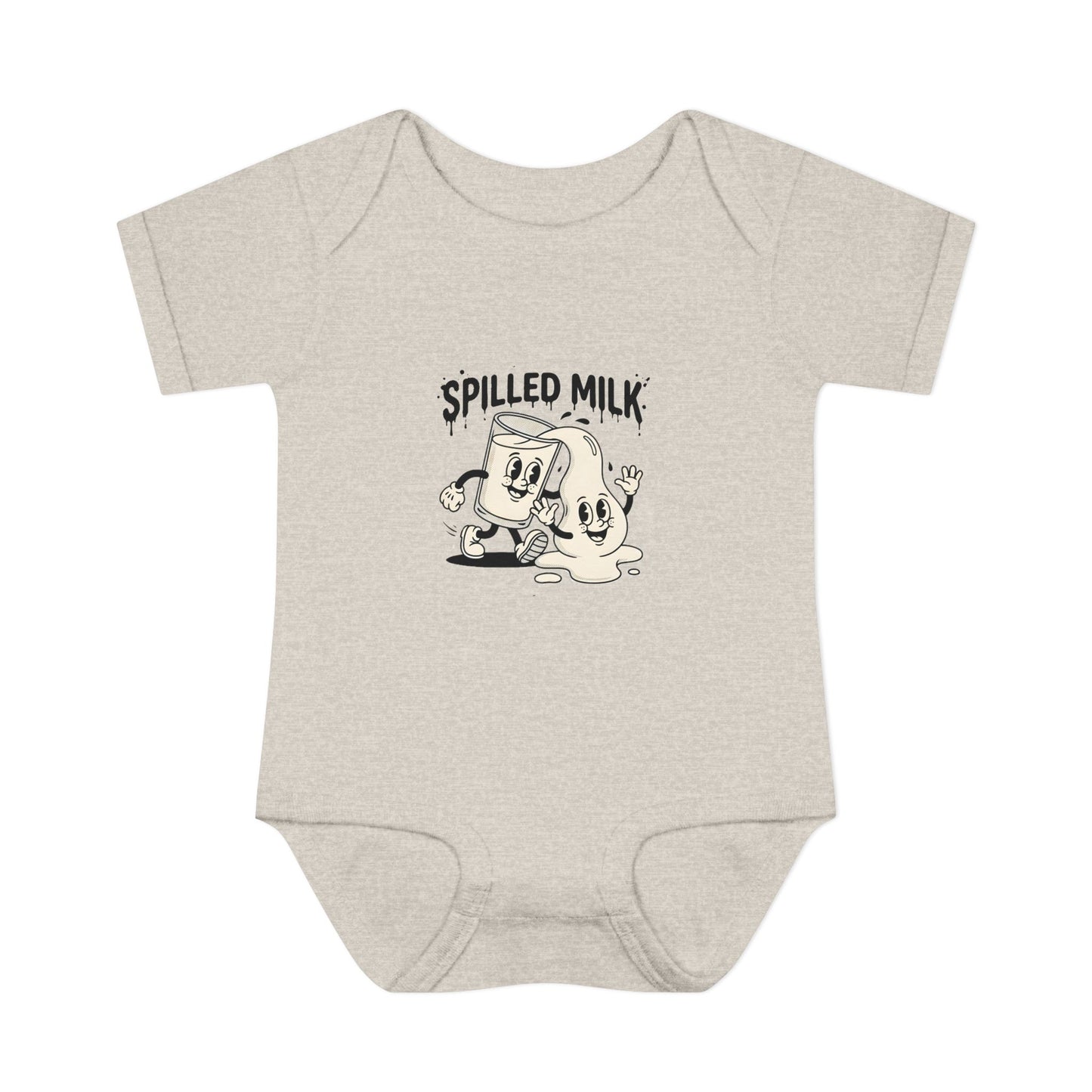 A premium Baby Bodysuit featuring a retro baby mascot in a 1930s rubber-hose style. This bodysuit body is part of an honest baby clothing line, available as a black bodysuit, orange bodysuit, or baby boy bodysuit. Perfect for baby boys bodysuits enthusiasts or those seeking a 1yrs baby girl bodysuit and baby girl princess bodysuits. Whether you're searching for baby clothes near me, bodysuits infant essentials, or a unique newborn dress christmas alternative, this high-end streetwear piece stands out.