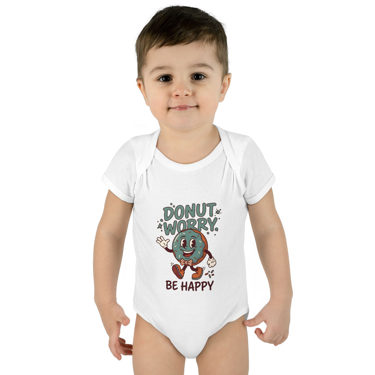 A premium Baby Bodysuit featuring a retro baby mascot in a 1930s rubber-hose style. This bodysuit body is part of an honest baby clothing line, available as a black bodysuit, orange bodysuit, or baby boy bodysuit. Perfect for baby boys bodysuits enthusiasts or those seeking a 1yrs baby girl bodysuit and baby girl princess bodysuits. Whether you're searching for baby clothes near me, bodysuits infant essentials, or a unique newborn dress christmas alternative, this high-end streetwear piece stands out.