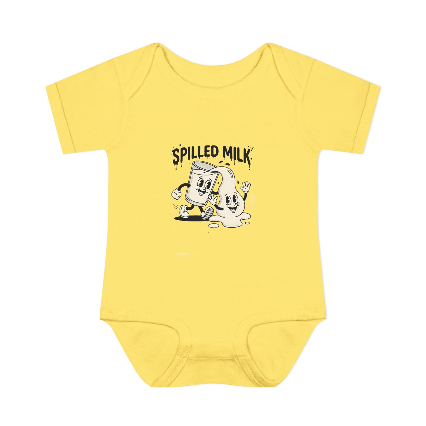 A premium Baby Bodysuit featuring a retro baby mascot in a 1930s rubber-hose style. This bodysuit body is part of an honest baby clothing line, available as a black bodysuit, orange bodysuit, or baby boy bodysuit. Perfect for baby boys bodysuits enthusiasts or those seeking a 1yrs baby girl bodysuit and baby girl princess bodysuits. Whether you're searching for baby clothes near me, bodysuits infant essentials, or a unique newborn dress christmas alternative, this high-end streetwear piece stands out.