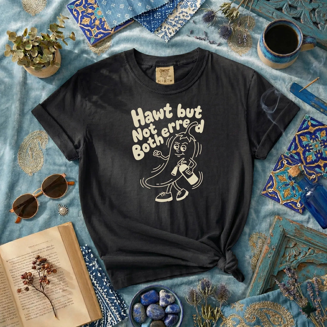 Hawt but Not Bothered. rubber hose animation shirt Unisex Printify0s Retro Mascot T Shirt, 80s Tshirt Aesthetic, Vintage Style Graphic T Shirts for Guys by Yum Stitch