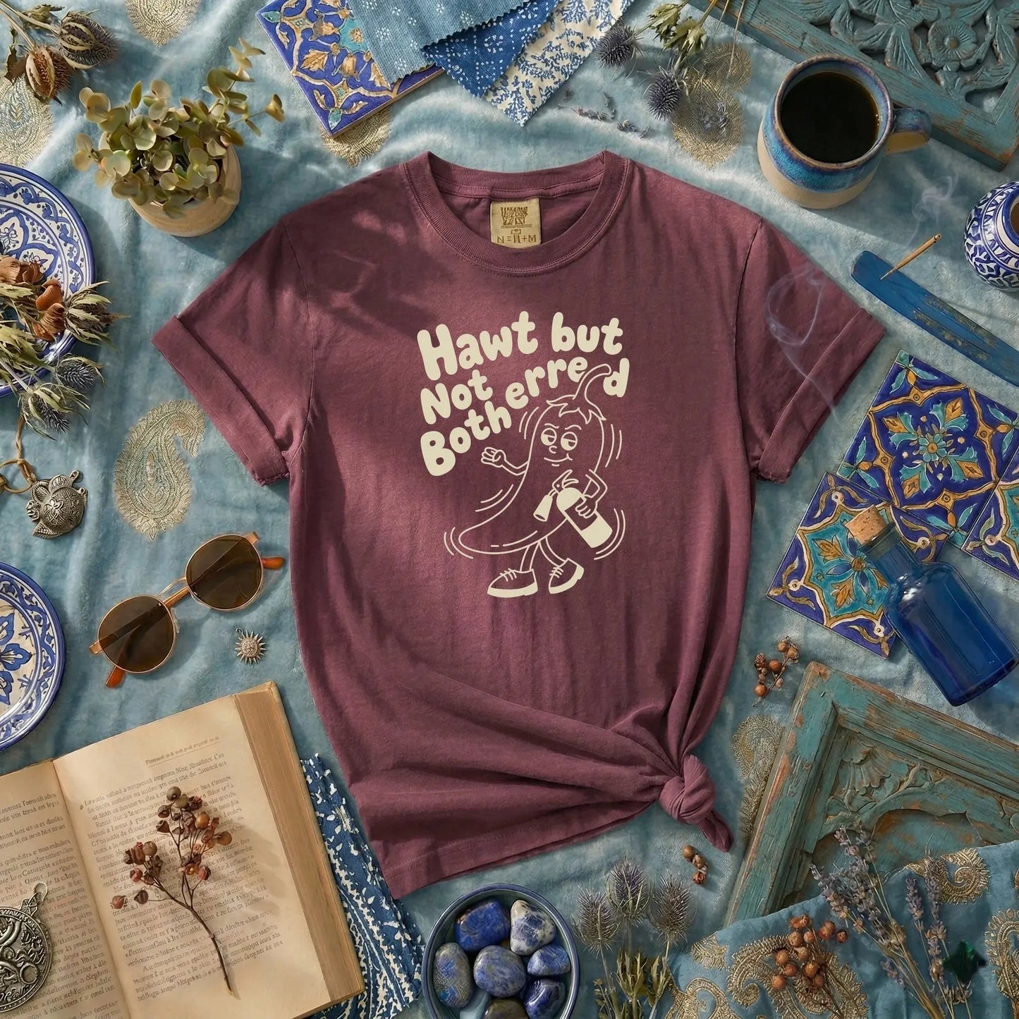 Hawt but Not Bothered. rubber hose animation shirt Unisex Printify0s Retro Mascot T Shirt, 80s Tshirt Aesthetic, Vintage Style Graphic T Shirts for Guys by Yum Stitch