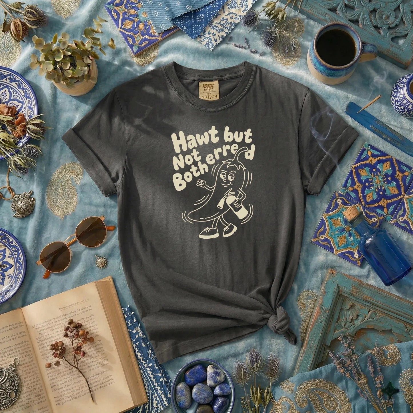 Hawt but Not Bothered. rubber hose animation shirt Unisex Printify0s Retro Mascot T Shirt, 80s Tshirt Aesthetic, Vintage Style Graphic T Shirts for Guys by Yum Stitch