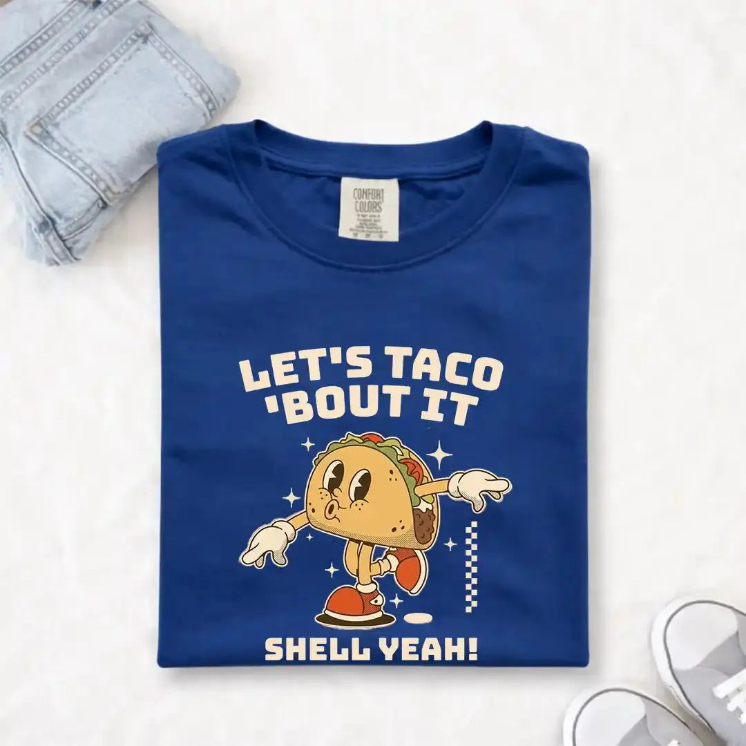 Retro Vintage Graphic T Shirt, Funny T Shirts for Men and Women, Heavyweight Comfort Colors 1717 Premium Retro T Shirts by Yum Stitch