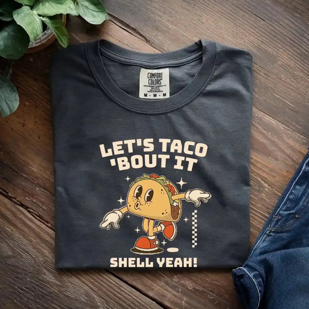 Retro Vintage Graphic T Shirt, Funny T Shirts for Men and Women, Heavyweight Comfort Colors 1717 Premium Retro T Shirts by Yum Stitch
