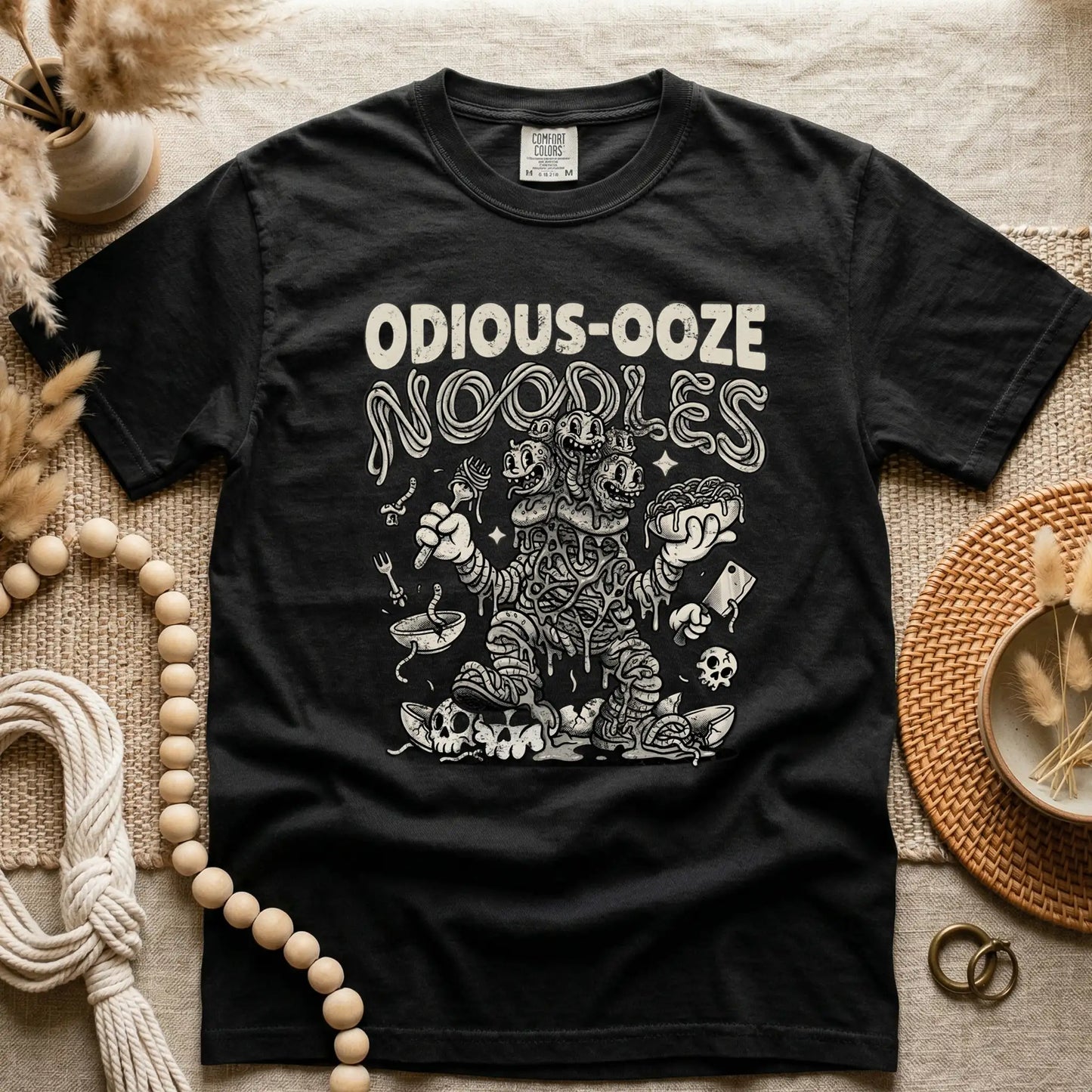 ODIOUS-OOZE NOODLES Rubber Hose Animation Shirts Unisex-yumstitchy