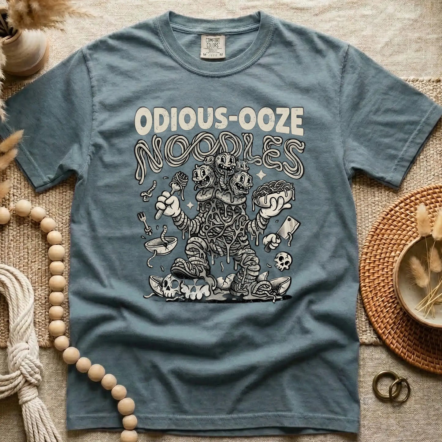 ODIOUS-OOZE NOODLES Rubber Hose Animation Shirts Unisex-yumstitchy