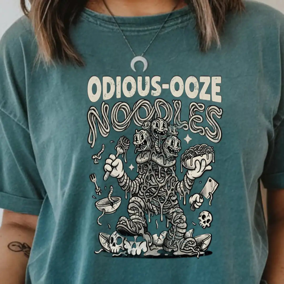 ODIOUS-OOZE NOODLES Rubber Hose Animation Shirts Unisex-yumstitchy