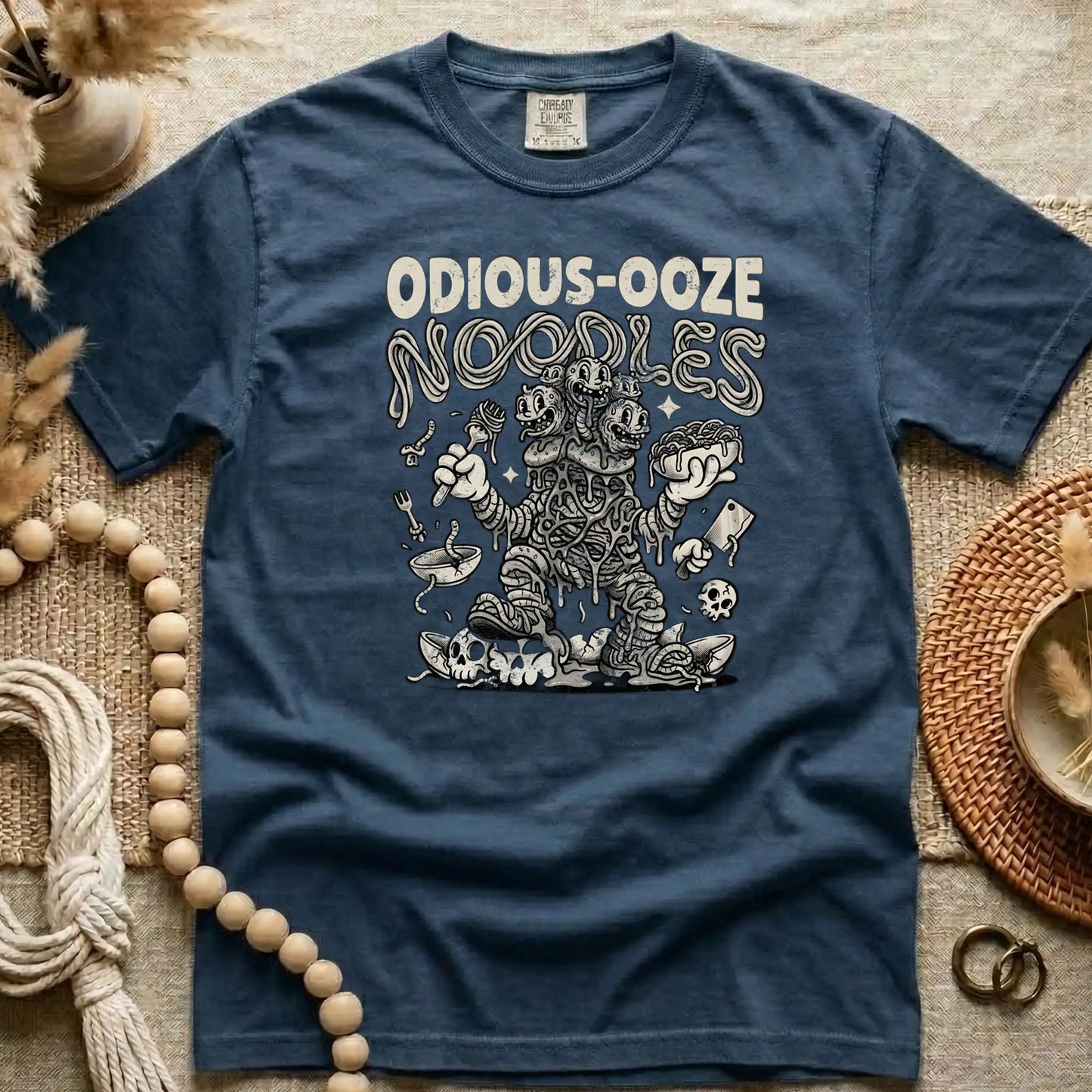ODIOUS-OOZE NOODLES Rubber Hose Animation Shirts Unisex-yumstitchy