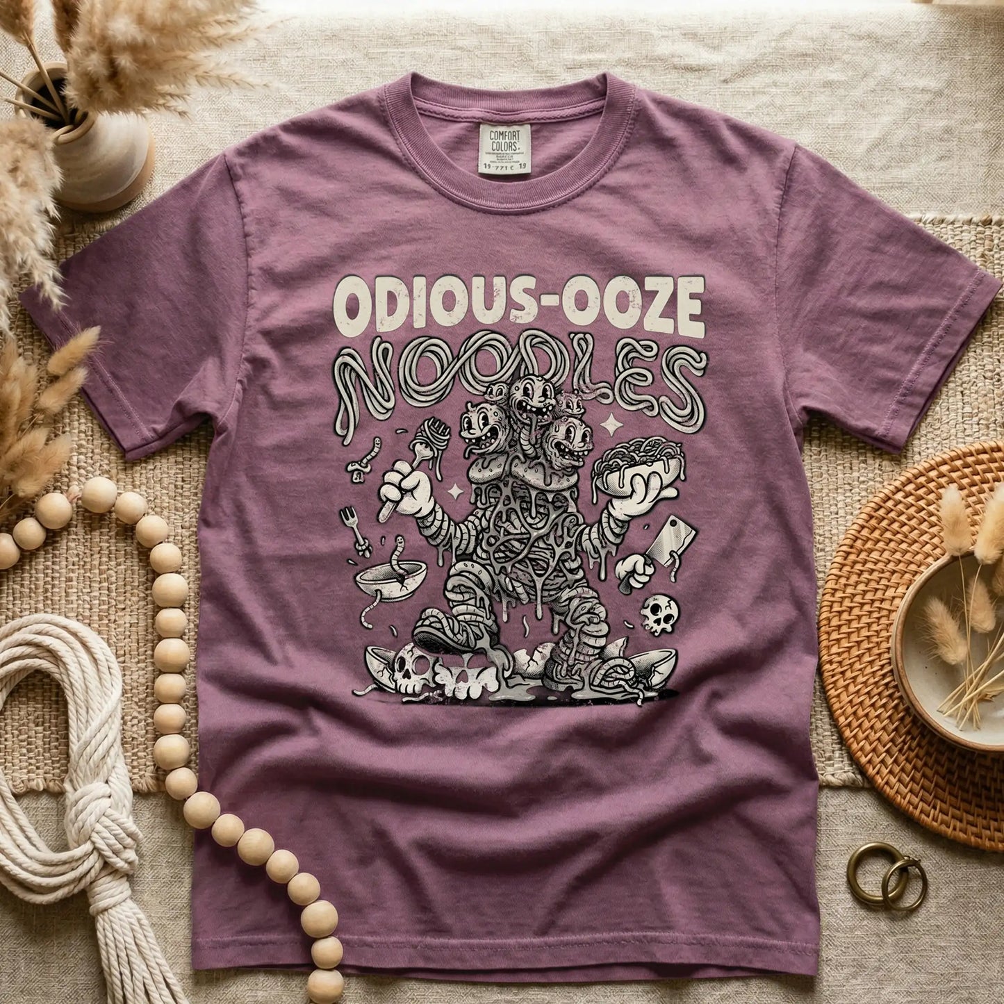 ODIOUS-OOZE NOODLES Rubber Hose Animation Shirts Unisex-yumstitchy