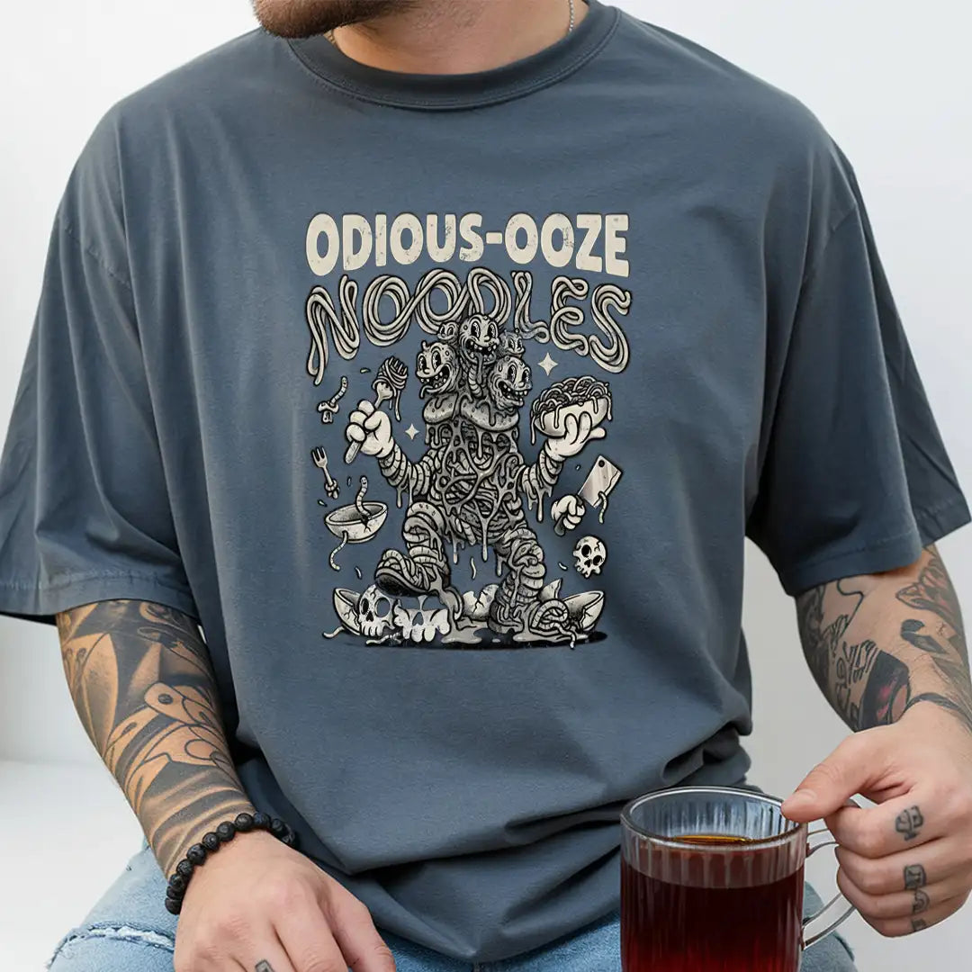 ODIOUS-OOZE NOODLES Rubber Hose Animation Shirts Unisex-yumstitchy