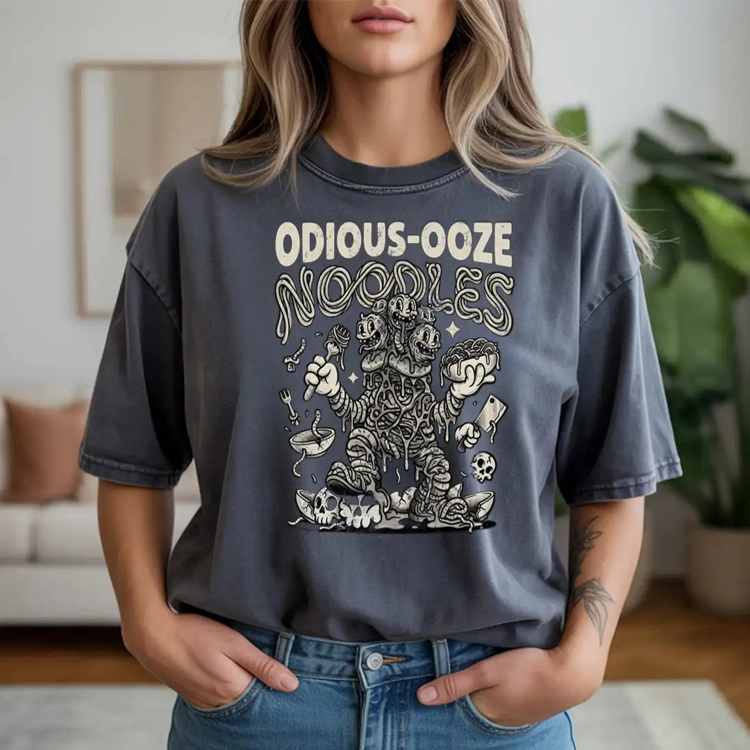 ODIOUS-OOZE NOODLES Rubber Hose Animation Shirts Unisex-yumstitchy