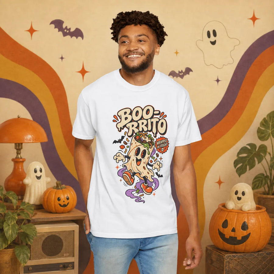 BOO-RRITO Retro Halloween Shirt | Yum Stitch