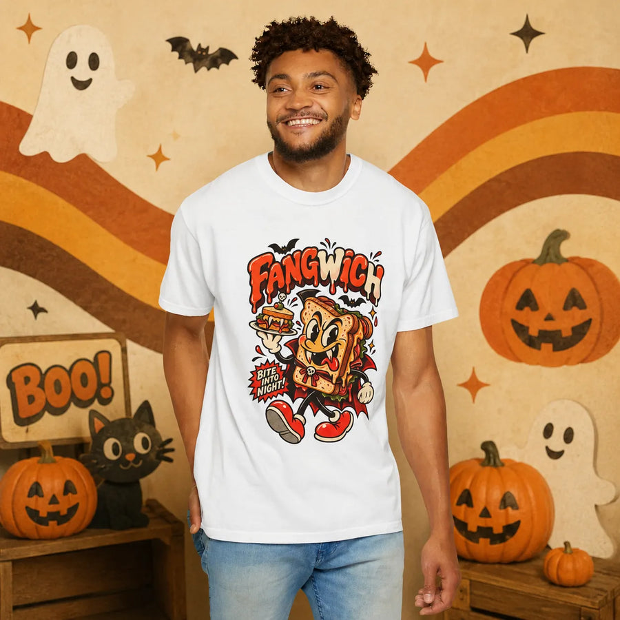 FANGWICH Retro Halloween Shirt | Yum Stitch