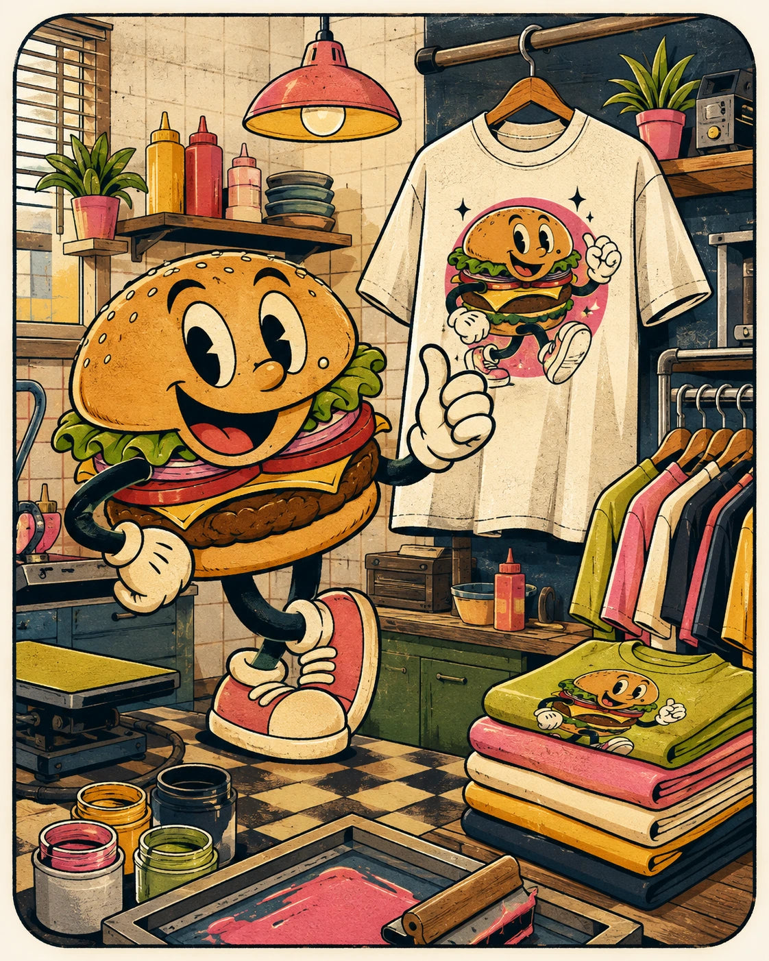 Yum Stitch retro graphic tee