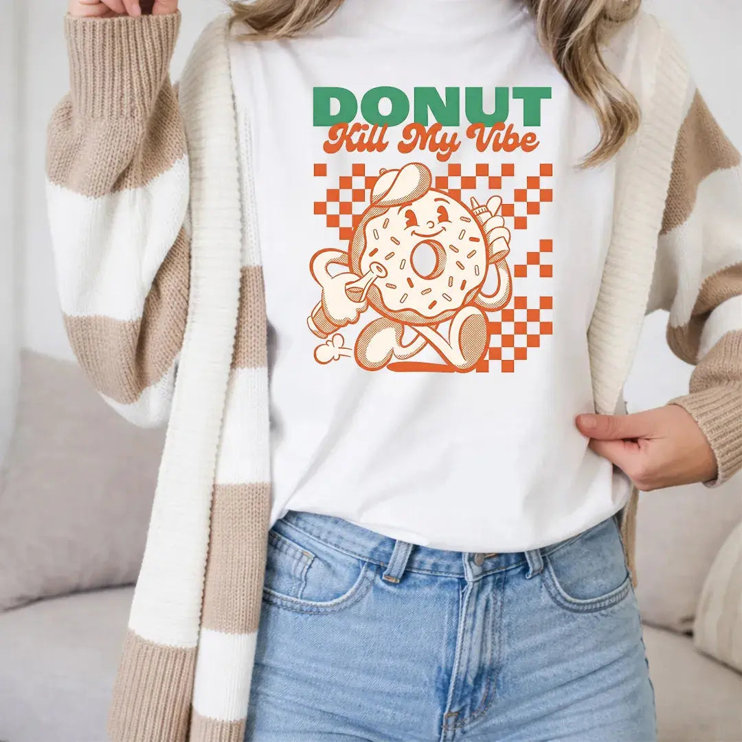 Retro Vintage Graphic T Shirt, Funny T Shirts for Men and Women, Heavyweight Comfort Colors 1717 Premium Retro T Shirts by Yum Stitch