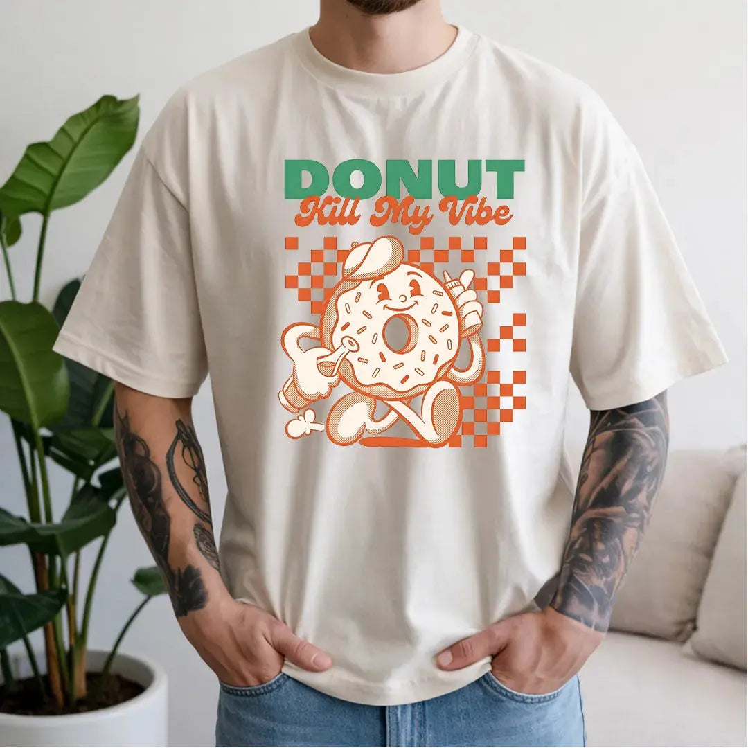 Retro Vintage Graphic T Shirt, Funny T Shirts for Men and Women, Heavyweight Comfort Colors 1717 Premium Retro T Shirts by Yum Stitch