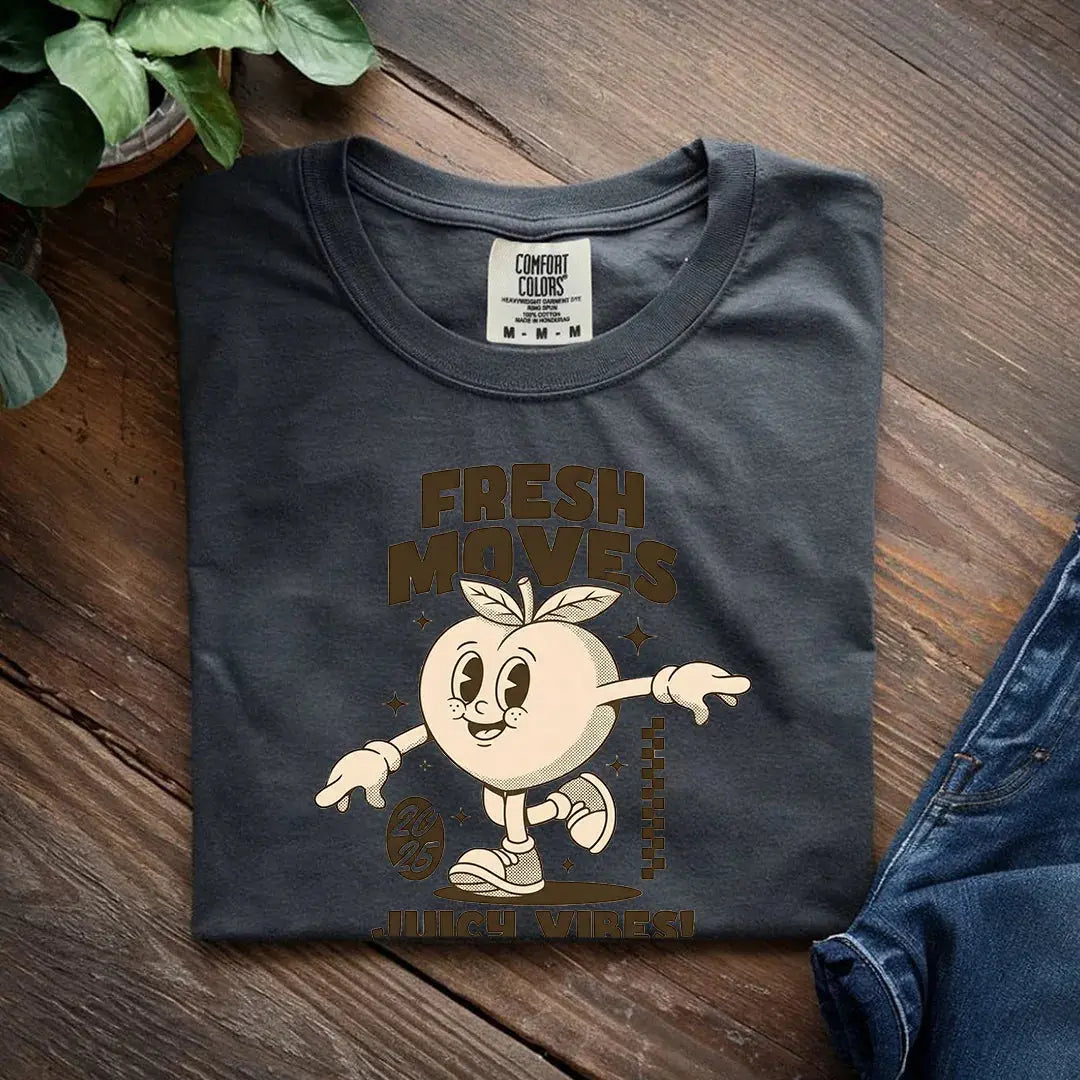 Retro Vintage Graphic T Shirt, Funny T Shirts for Men and Women, Heavyweight Comfort Colors 1717 Premium Retro T Shirts by Yum Stitch