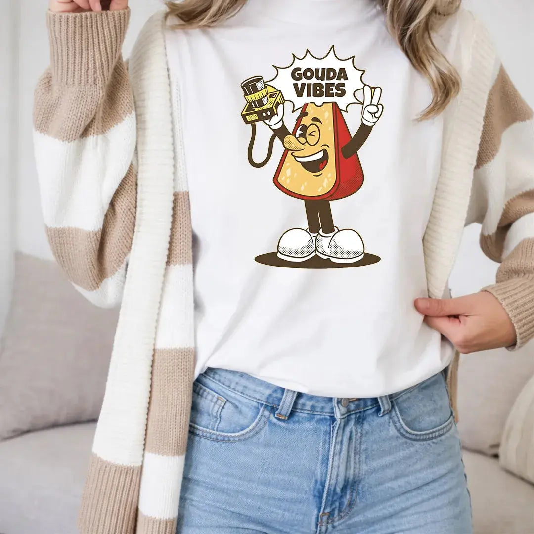Retro Vintage Graphic T Shirt, Funny T Shirts for Men and Women, Heavyweight Comfort Colors 1717 Premium Retro T Shirts by Yum Stitch