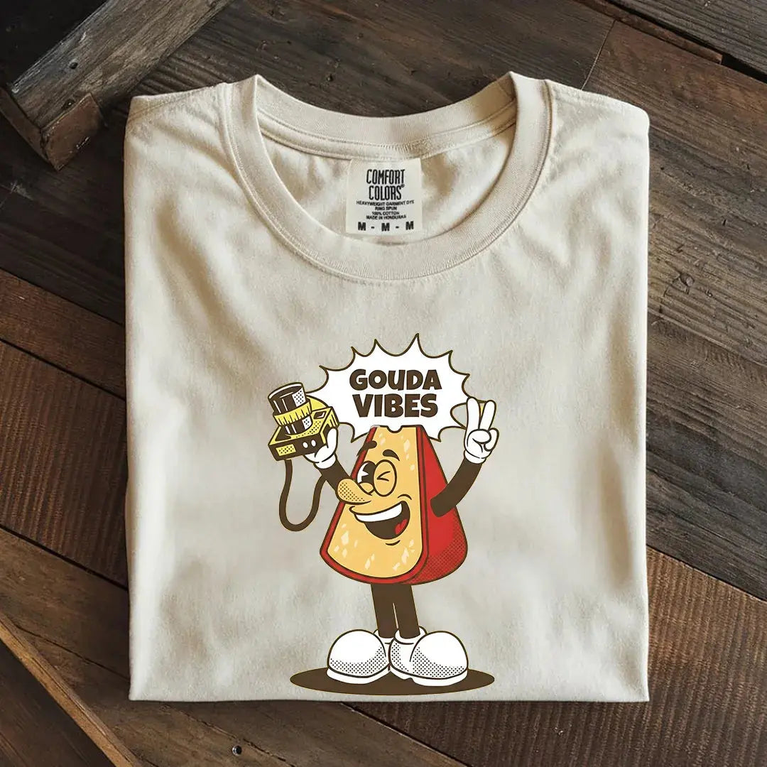 Retro Vintage Graphic T Shirt, Funny T Shirts for Men and Women, Heavyweight Comfort Colors 1717 Premium Retro T Shirts by Yum Stitch