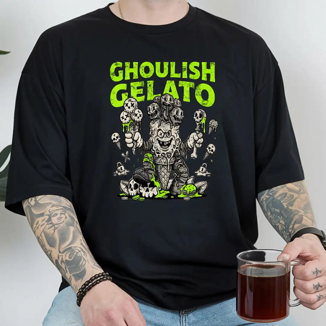 GHOULISH-GELATO Rubber Hose Animation Shirts Unisex-yumstitchy