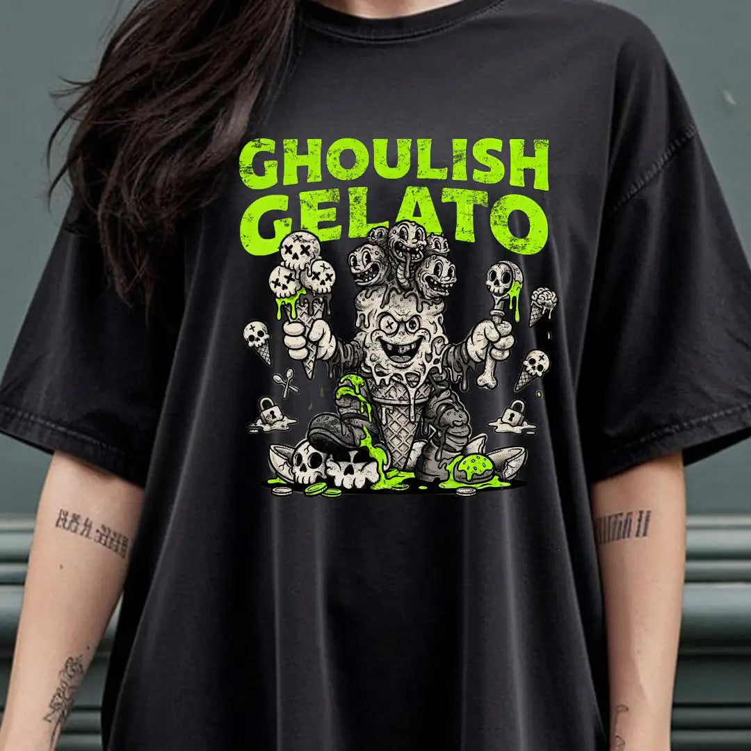 GHOULISH-GELATO Rubber Hose Animation Shirts Unisex-yumstitchy