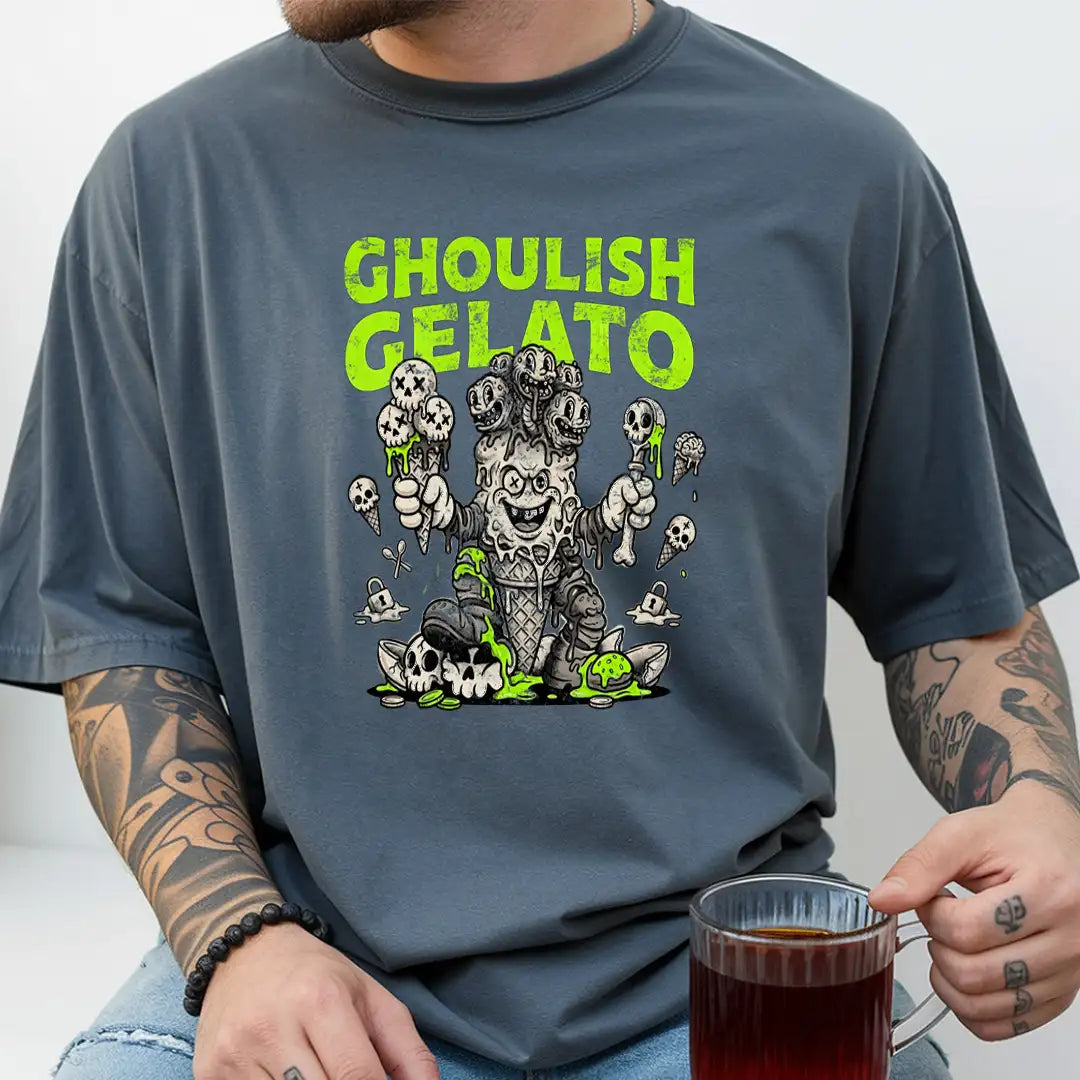 GHOULISH-GELATO Rubber Hose Animation Shirts Unisex-yumstitchy