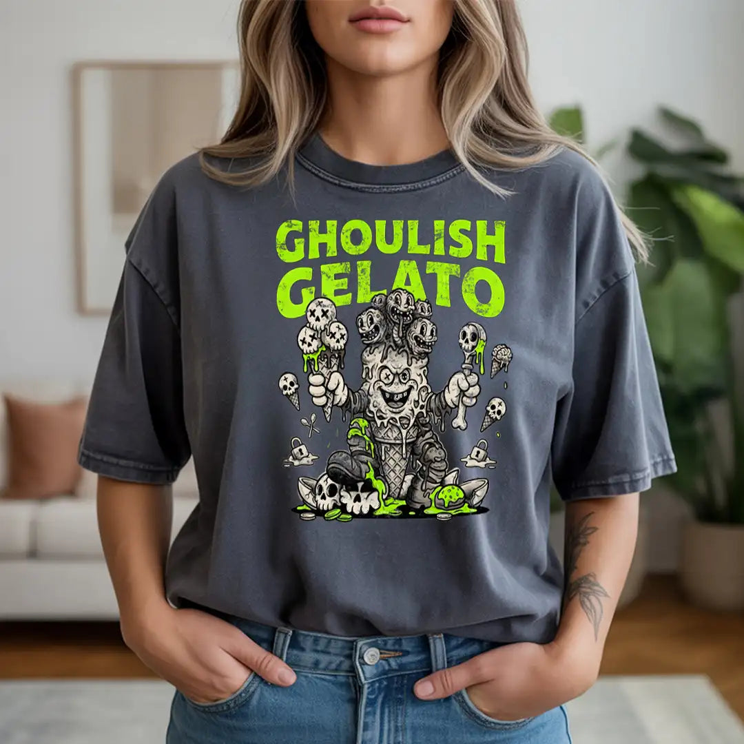 GHOULISH-GELATO Rubber Hose Animation Shirts Unisex-yumstitchy
