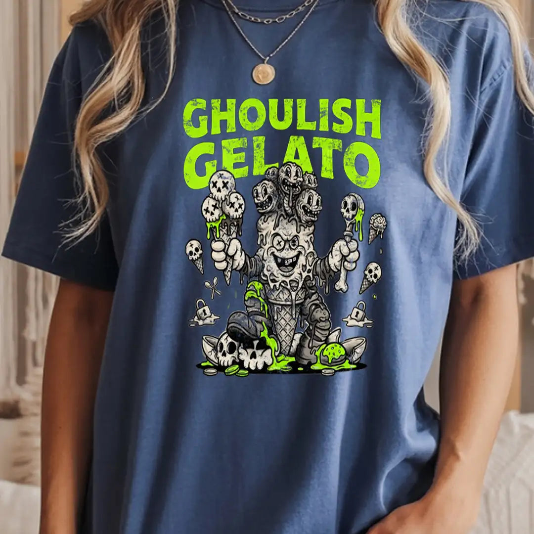 GHOULISH-GELATO Rubber Hose Animation Shirts Unisex-yumstitchy