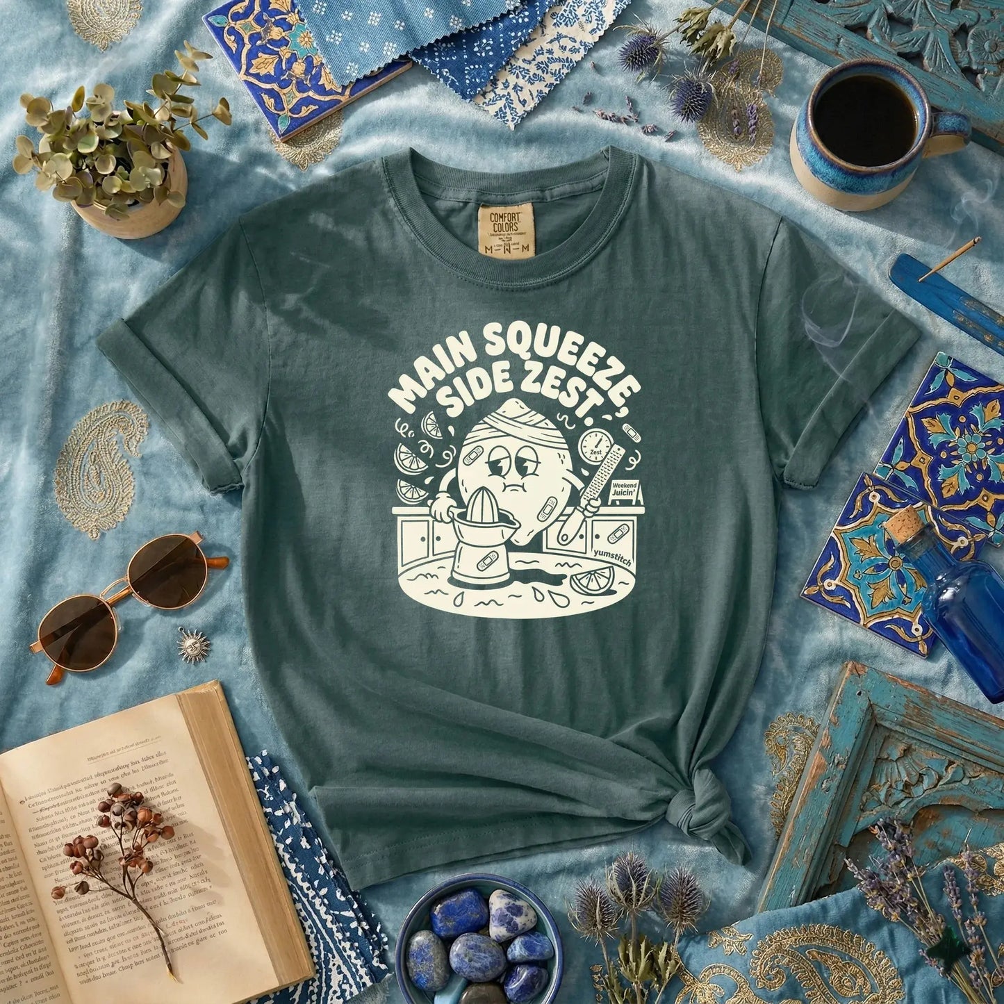 Main Squeeze, Side Zest Rubber Hose Animation Shirts  Unisex Printify0s Retro Mascot T Shirt, 80s Tshirt Aesthetic, Vintage Style Graphic T Shirts for Guys by Yum Stitch