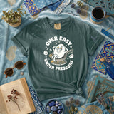 Over Easy, Under Pressure Rubber Hose Animation Shirts Unisex Printify0s Retro Mascot T Shirt, 80s Tshirt Aesthetic, Vintage Style Graphic T Shirts for Guys by Yum Stitch