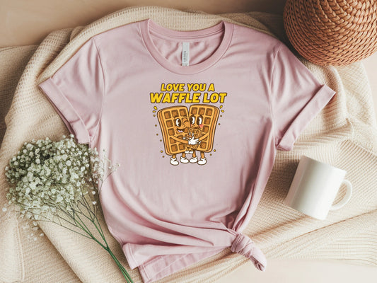 Love you a waffle lot Short Sleeve Tee