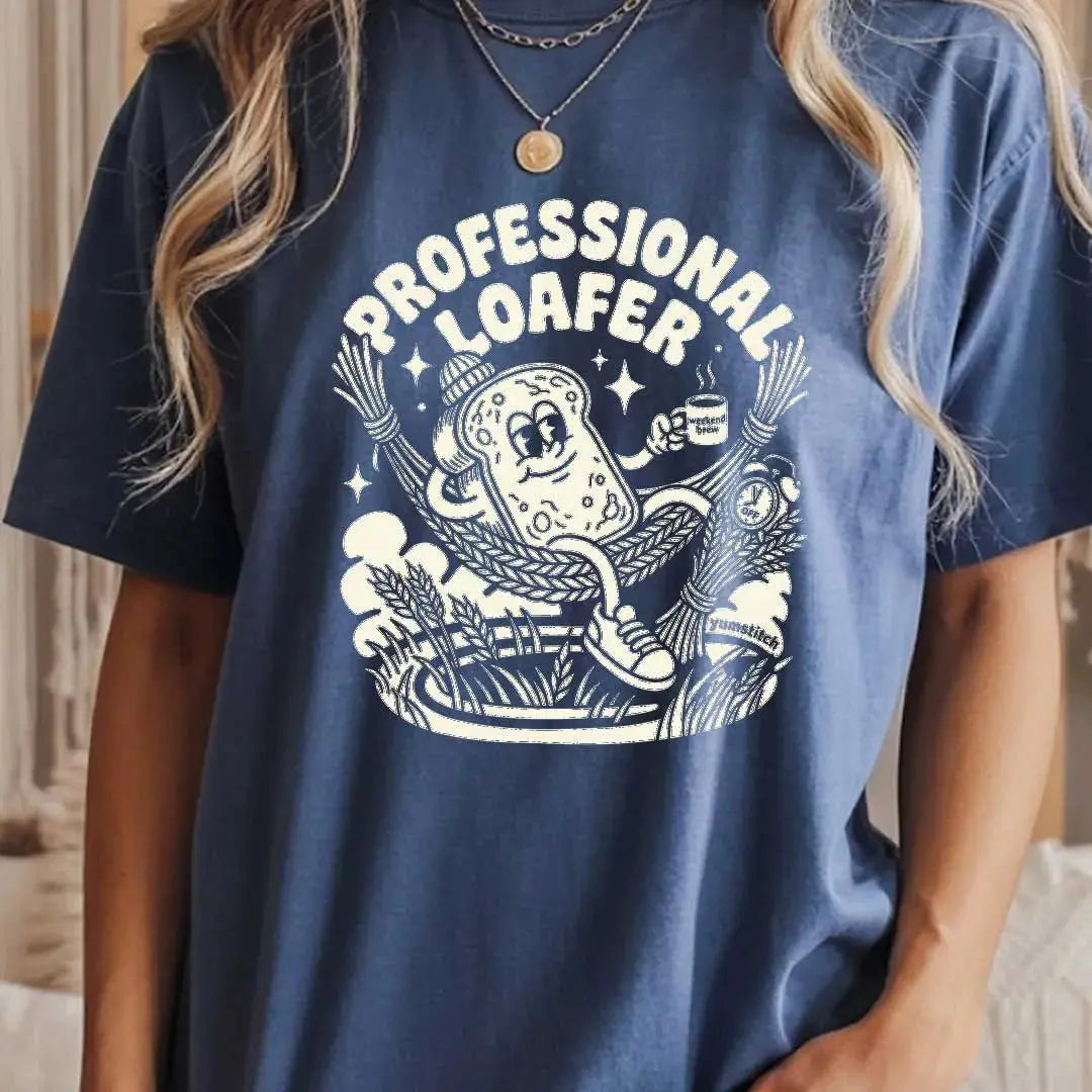 Professional Loafer. Rubber Hose Animation Shirts  Unisex Printify0s Retro Mascot T Shirt, 80s Tshirt Aesthetic, Vintage Style Graphic T Shirts for Guys by Yum Stitch