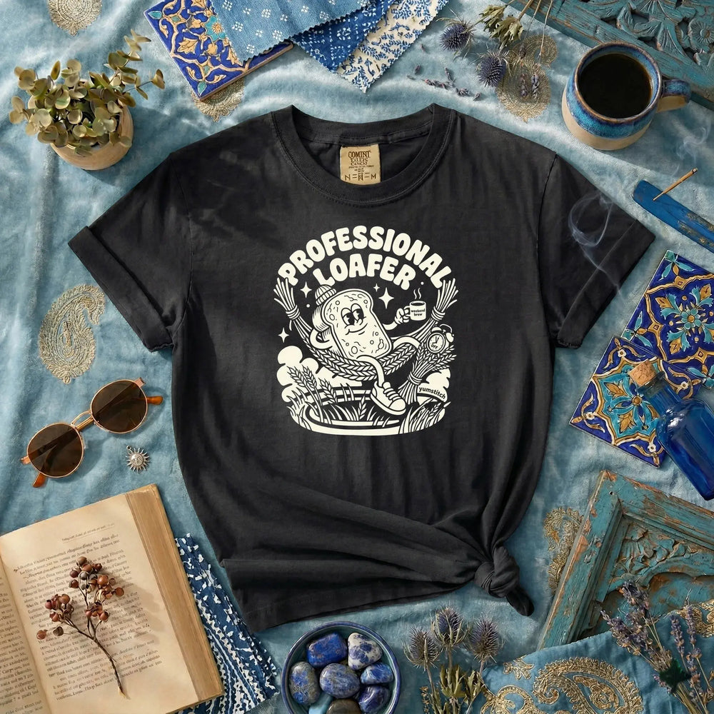 Professional Loafer. Rubber Hose Animation Shirts  Unisex Printify0s Retro Mascot T Shirt, 80s Tshirt Aesthetic, Vintage Style Graphic T Shirts for Guys by Yum Stitch