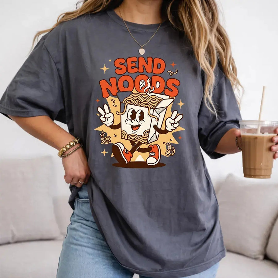 Retro Vintage Graphic T Shirt, Funny T Shirts for Men and Women, Heavyweight Comfort Colors 1717 Premium Retro T Shirts by Yum Stitch