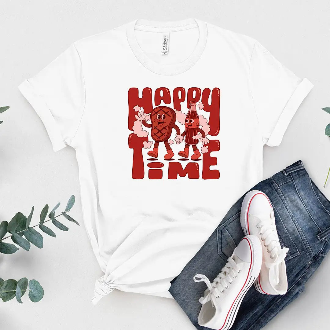 Happy time Short Sleeve Tee